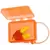 Easy-Fit Ear Plugs with Corded Nylon Neck String and Case, Box of 50 pairs