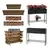 Deer Park 19pc Solera & Rose Planter Box With Display Black