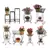 Deer Park 20pc Planter Assortment Black