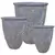 MCarr 6pc Large Rim Planter Pallet Full Volcanic Blue