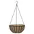 WSP 16" Black Trad Hang Basket w/ Liner