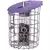WSP Nuttery Roundhaus Seed Feeder Aubergine