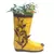 DDI Rainboot Planter Yellow