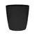HC 16" Aria Round Planter Black