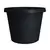 HC 16" Prima Planter Black