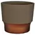 HC 7" Sprite Succulent Pot Artisan Taupe