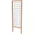 Panacea 72" Wood-Framed Wire Grid Trellis Natural Cedar Finish