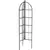 Panacea 64" Modern Farmhouse Folding 3- Panel Garden Obelisk/Trellis with copper Accent Ball