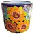 Talavera 11" Tall Cylinder Pot