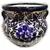 Talavera 14" Blue & White Michoacana Pot