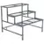 VRE 3 Step Square Display Painted/Hot Dip Galvanized 12" Shelf Depth 36"Dx32"Hx36"L