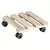 Wagner WPC Small Square Wooden Pallet Plant Caddy