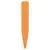 DPI 1000/4" Molded Plastic Labels Orange