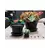 Verandah 2.5 Square Standard with Saucer Black