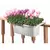 Apollo 20" Adjustable Railing Planter White