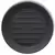 Crescent 13" Round Universal Saucer Caviar Black