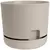 DCN 8" Oasis Self Watering Planter Mocha