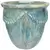 MCarr 5pc Round Roman Garland Flat Rim Planter Navy Cream