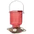 Natures Way 22oz Crimson Carnation Antique Glass Hummingbird Feeder