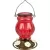 Natures Way 25oz Antique Glass Hummingbird Feeder Ruby Visions