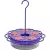 Natures Way 13oz Plastic Decorative Dish Hummingbird Feeder Petunia Passion