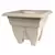 DCN 15" Azura Square Patio Planter Mocha