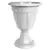 DCN 15.25"x20" Tall Azura Urn Light Grey