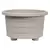 DCN 15" Futura Round Patio Planter Mocha
