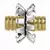 Gilmour 5/8" Clincher Brass Mender