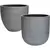 MCarr 20pc Ficonstone Fishbone Planter Pallet White Gray