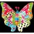 Talavera 6.5" Monarch Butterfly Hanger