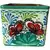 Talavera 8" Bella Especial Square Pot Teal