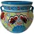 Talavera 10" Bella Especial Michoacana Pot Lite Blue