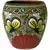 Talavera 7"Hx9"W Bella Especial Ovalo Pot Green