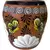 Talavera 7"Hx9"W Bella Especial Ovalo Pot Barro