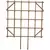 Kelmar 36" Square Espalier Redwood Trellis
