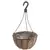 Austram 12" Progro Basic Planter with Plastic Hanger Black