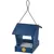 Birds Choice Hopper Feeder Recycled Plastic Navy Peony 1.5