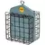 Birds Choice Double Suet Feeder Recycled Plastic Lake Blue