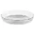Panacea 14" diam Clear Plastic Saucer