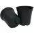 TO Plastics RP-490 Quart Round Pot, Black, 600 Per Case, 24 Cases Per Pallet, 4.90in D x 4.90in H, 1.0 Quart