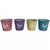 VCS 5" Butterfly Polka Dot Planter