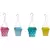 VCS 10" Hanging Polka Dot Planter