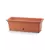 Crescent 16"x8" Emma Rectangle Planter Terra Cotta