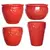 MCarr 26pc Dogwood Planter Pallet Red