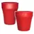 MCarr 30pc Smooth Planter Pallet Red