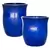 MCarr 30pc Tall Hourglass Planter Pallet Admiral Blue
