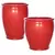 MCarr 30pc Smooth Planter Pallet Red
