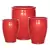 MCarr 15pc Tall Smooth Planter Pallet Red