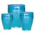 MCarr 15pc Tall Smooth Planter Pallet Ultra Marine